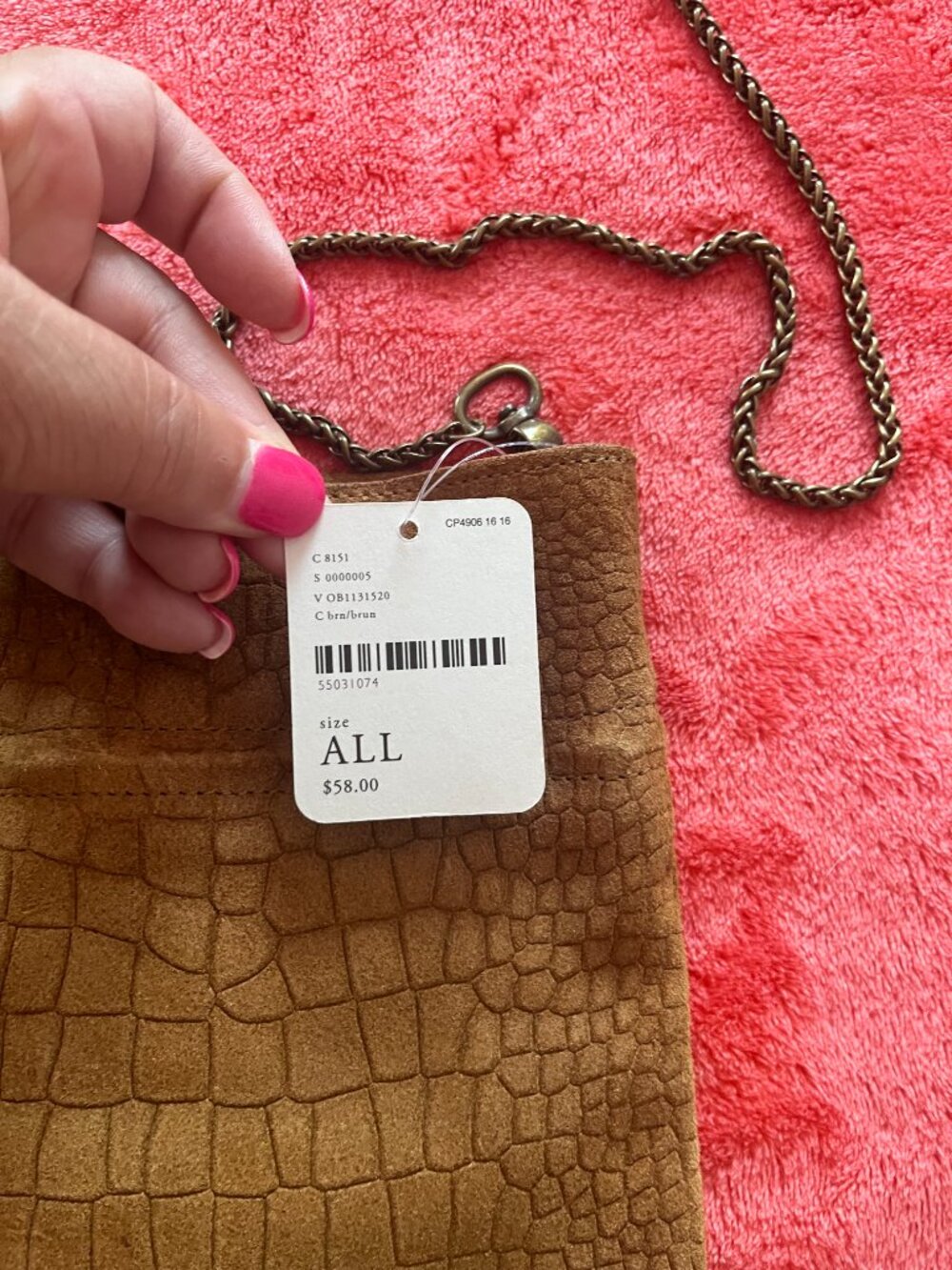 Free People Suede Crossbody Bag (Small) - Picture 4 of 7